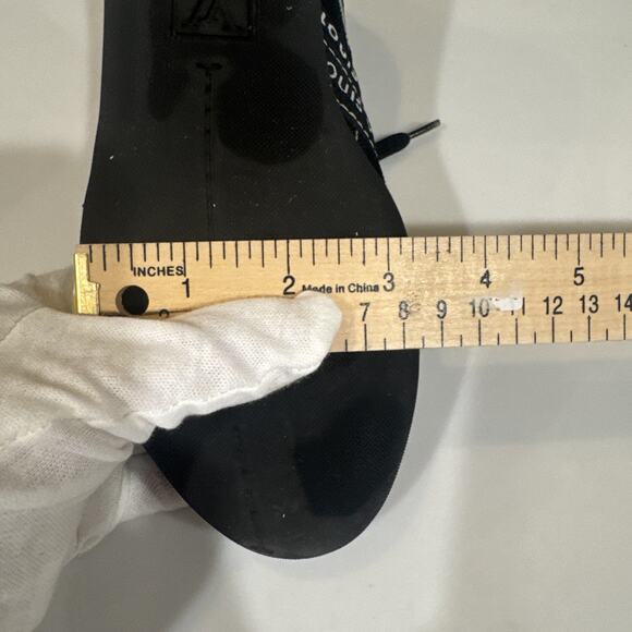 Louis Vuitton Patent Leather Low Top Size 37.5 Women’s Sneaker (runs Small) - Picture 14 of 16